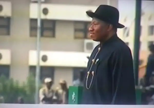 President Jonathan Just Arrived [See Photos]